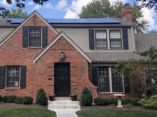 SunPower Residential Home Solar Array in Kansas City, Missouri